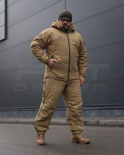 Куртка зимова 7 шар Водовідштовхувальний G-Loft Койот 40-42/3 40-42/3