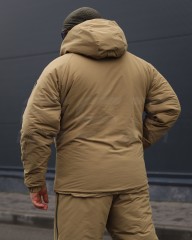 Куртка зимова 7 шар Водовідштовхувальний G-Loft Койот