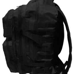 Рюкзак тактичний чорний 45 л Крінкл