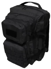 Рюкзак тактичний чорний 45 л Крінкл