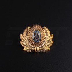 Беретний знак кокарда пластикова Тризуб України