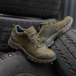 Кросівки тактичні демісезонні FCT Headhunter Хедхантер мембрана GoreTex хаки