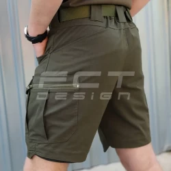 Шорты тактические стрейч рип-стоп STURM хаки