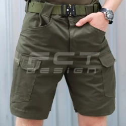 Шорты тактические стрейч рип-стоп STURM хаки
