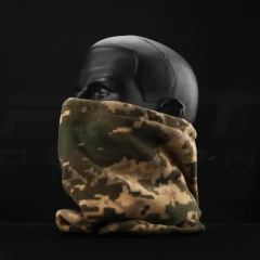 Бафф з утяжкою, шарф-труба фліс Піксель ЗСУ