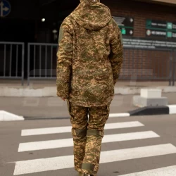 Куртка жіноча тактична Хантер Ріп-Стоп Хижак піксель G-0822