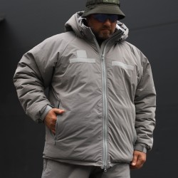 Куртка зимняя 7 слой Водоотталкивающий G-Loft Серый