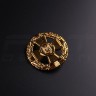 Беретный знак кокарда ДПСУ пластиковая