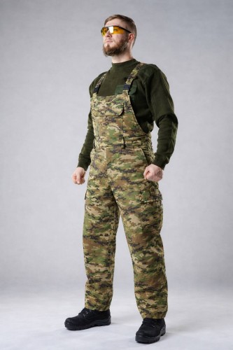 Напівкомбінезон синтепон ріп-стоп саржа Вудланд 44-46/5 44-46/5