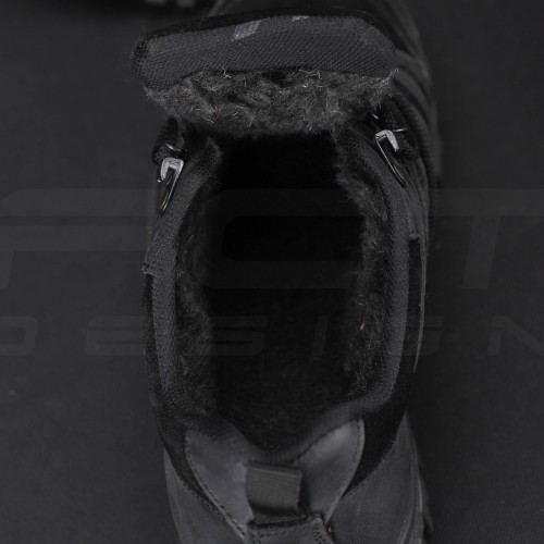 Кросівки тактичні зимові Вікінг шкіра Crazy Horse натуральне хутро чорні 38 38