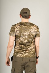 Футболка ЗСУ вологовідвідна CoolMax піксель ЗСУ