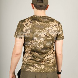 Футболка влагоотводная CoolMax пиксель ВСУ