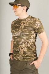 Футболка ЗСУ вологовідвідна CoolMax піксель ЗСУ