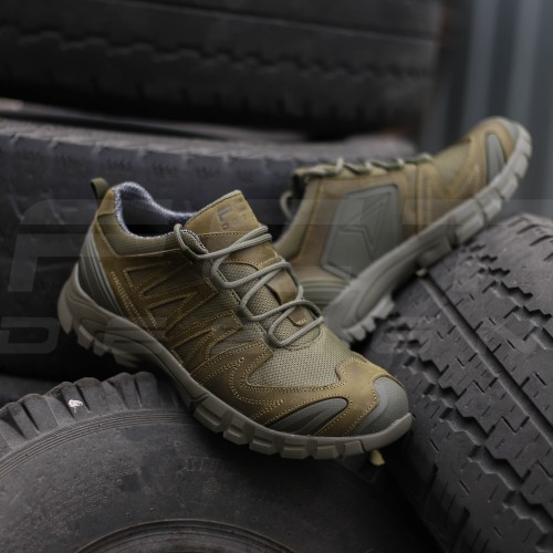 Кроссовки тактические зимние FCT Headhunter Хедхантер мембрана GoreTex Хаки 40