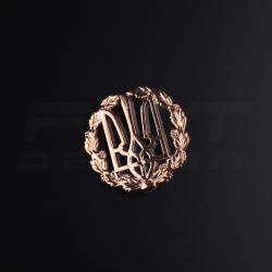 Беретний знак кокарда пластикова Тризуб