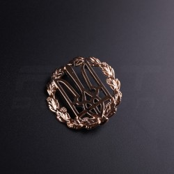 Беретный знак кокарда пластиковая Трезубец