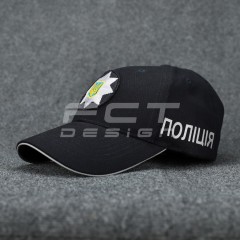 Бейсболка Поліції з нанесенням