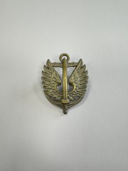 Беретний знак кокарда морської піхоти нового зразка метал