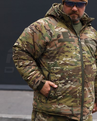 Куртка зимова 7 шар Водовідштовхувальний G-Loft Мультикам 40-42/3 40-42/3