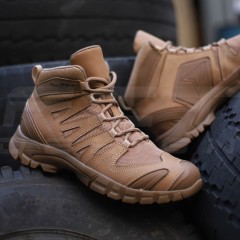 Черевики тактичні літні FCT Headhunter мембрана GoreTex койот