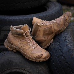 Черевики тактичні літні FCT Headhunter мембрана GoreTex койот