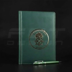 Блокнот дневник НГУ хаки А5 с тиснением золото