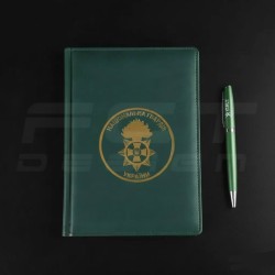 Блокнот дневник НГУ хаки А5 с тиснением золото