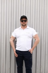 Футболка поло FCT Coolpass вологовідвідна біла