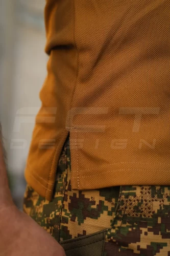 Футболка поло НГУ CoolPass з липучками койот 42 42