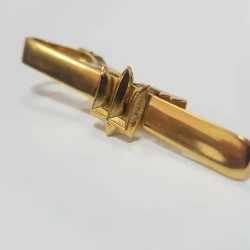 Зажим на галстук Трезубец ВСУ/ВСУ металл