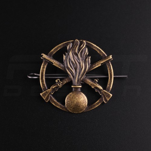 Кокарда пехоты/Беретный знак механизированных войск металлический