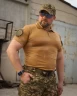 Футболка поло тактична трикотаж Джерси койот 42 42