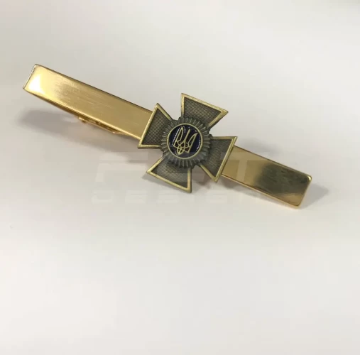 Затискач на краватку ЗСУ/ВСУ метал