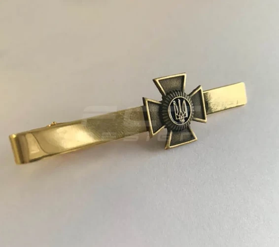 Затискач на краватку ЗСУ/ВСУ метал