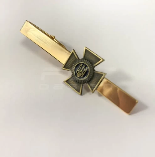 Затискач на краватку ЗСУ/ВСУ метал