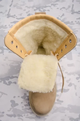 Берці тактичні зимові Нато хутро койот 40 40