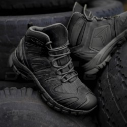 Ботинки тактические летние FCT Headhunter мембрана GoreTex черные