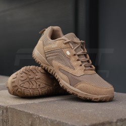 Кроссовки тактические летние FCT-7 на сетке койот