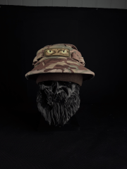 Панама тактична зимова SoftShell з флісовим кантом Мультикам