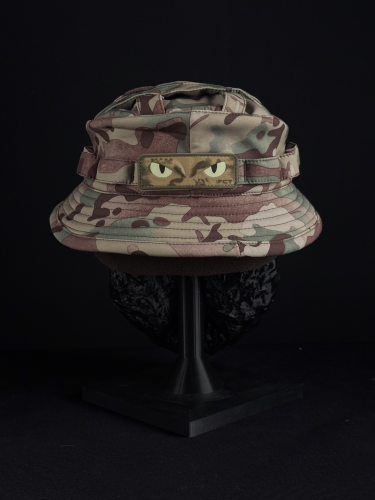 Панама тактична зимова SoftShell з флісовим кантом Мультикам 56 56