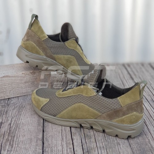 Кросівки тактичні літні Urban N-32 замша на сітці хакі 36 36