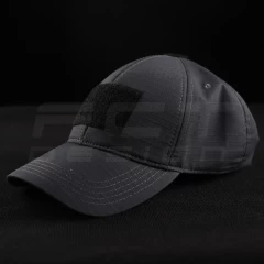 Кепка бейсболка тактична з липучкою ріп-стоп Сіра