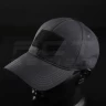 Кепка бейсболка тактична з липучкою ріп-стоп Сіра 56 56