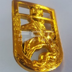 Кокарда Пограничной службы Украины пластик Нового образца /ГНСУ /Государственная пограничная служба Украины