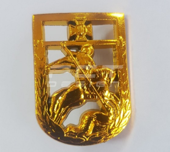 Беретний знак кокарда ДПСУ пластик  