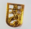 Беретний знак кокарда ДПСУ пластик  