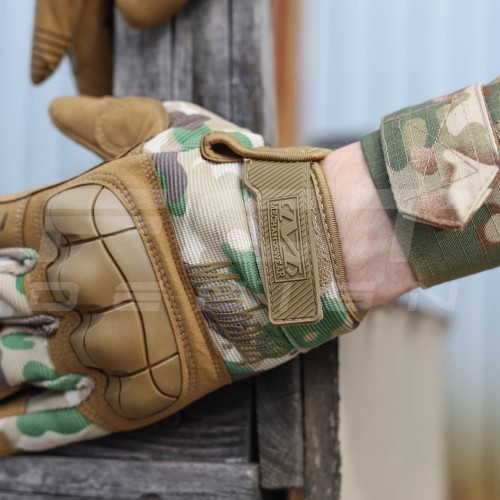 Рукавиці тактичні Mechanix M-Pact 3 з кісточками Мультикам