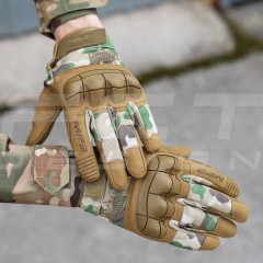 Рукавиці тактичні Mechanix M-Pact 3 з кісточками Мультикам
