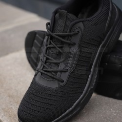 Кроссовки тактические летние FCT-9 на сетке черные