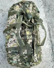 Сумка транспортна баул - рюкзак військовий непромокаючий 110л піксель